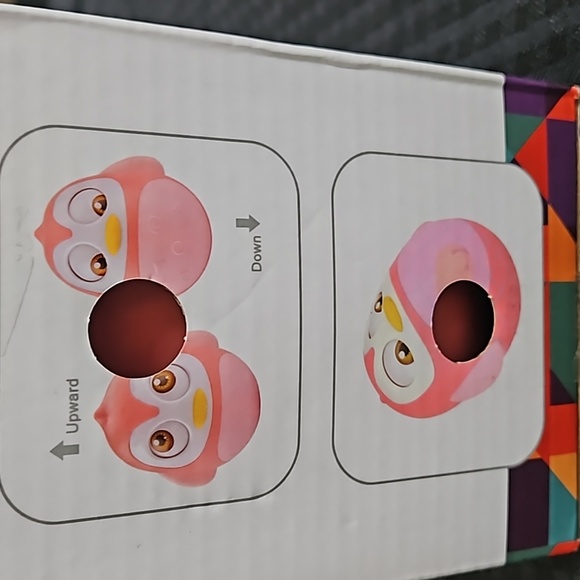 UNIH, Pink, Roly Poly, owl, baby toy, gift, baby shower, Birthday day. - Picture 10 of 11